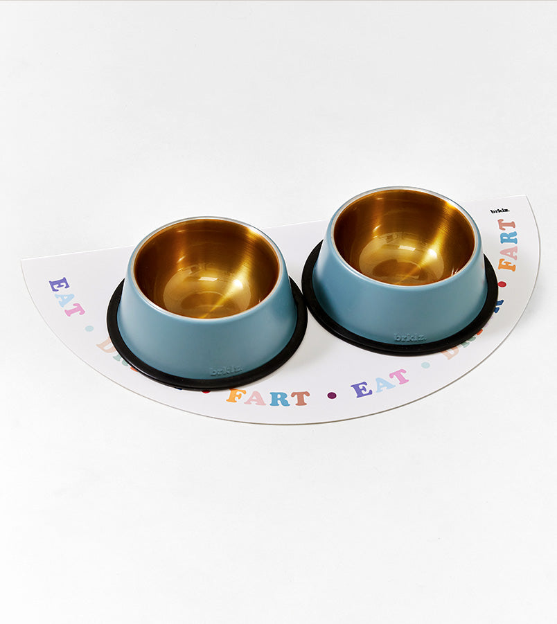 Eat Drink Fart Multicolor food mat