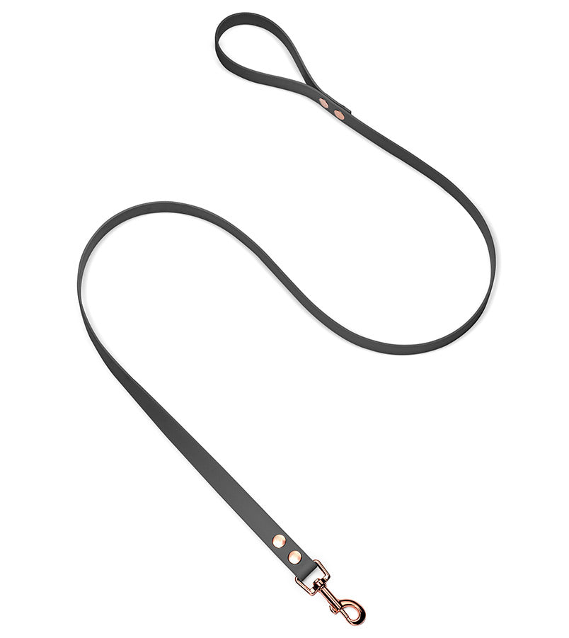brklz Rose Gold Leash Black
