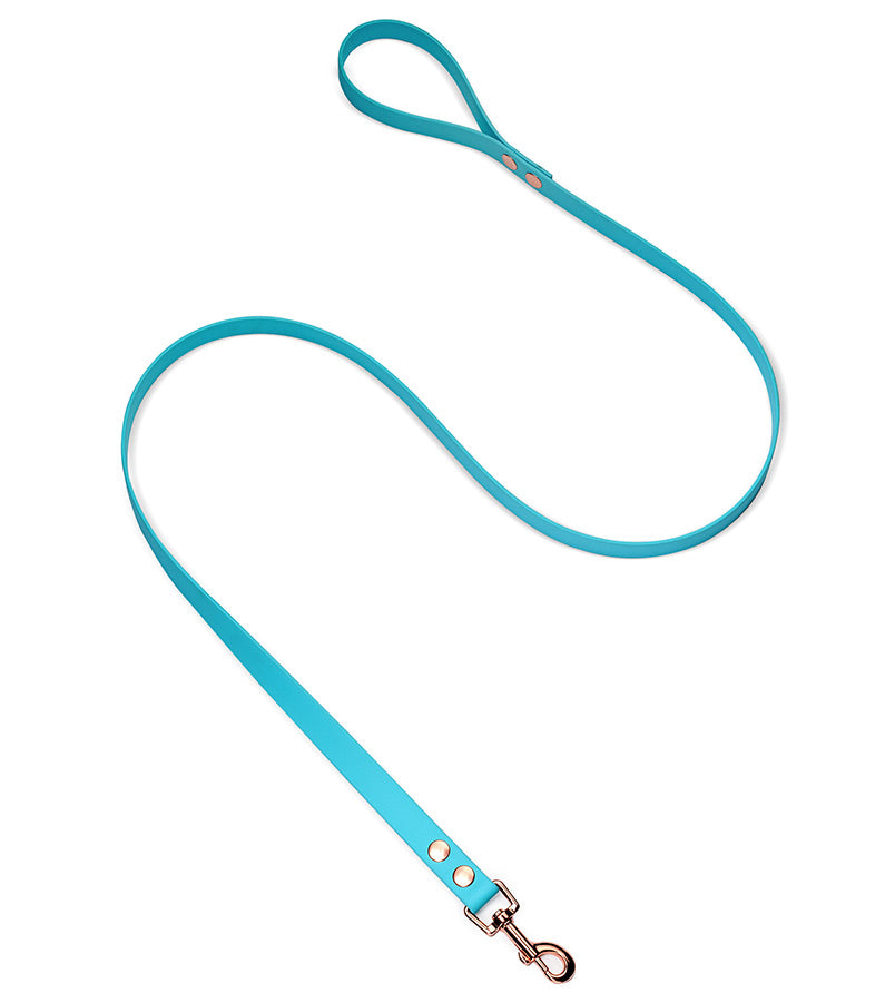 brklz Rose Gold Leash Blue